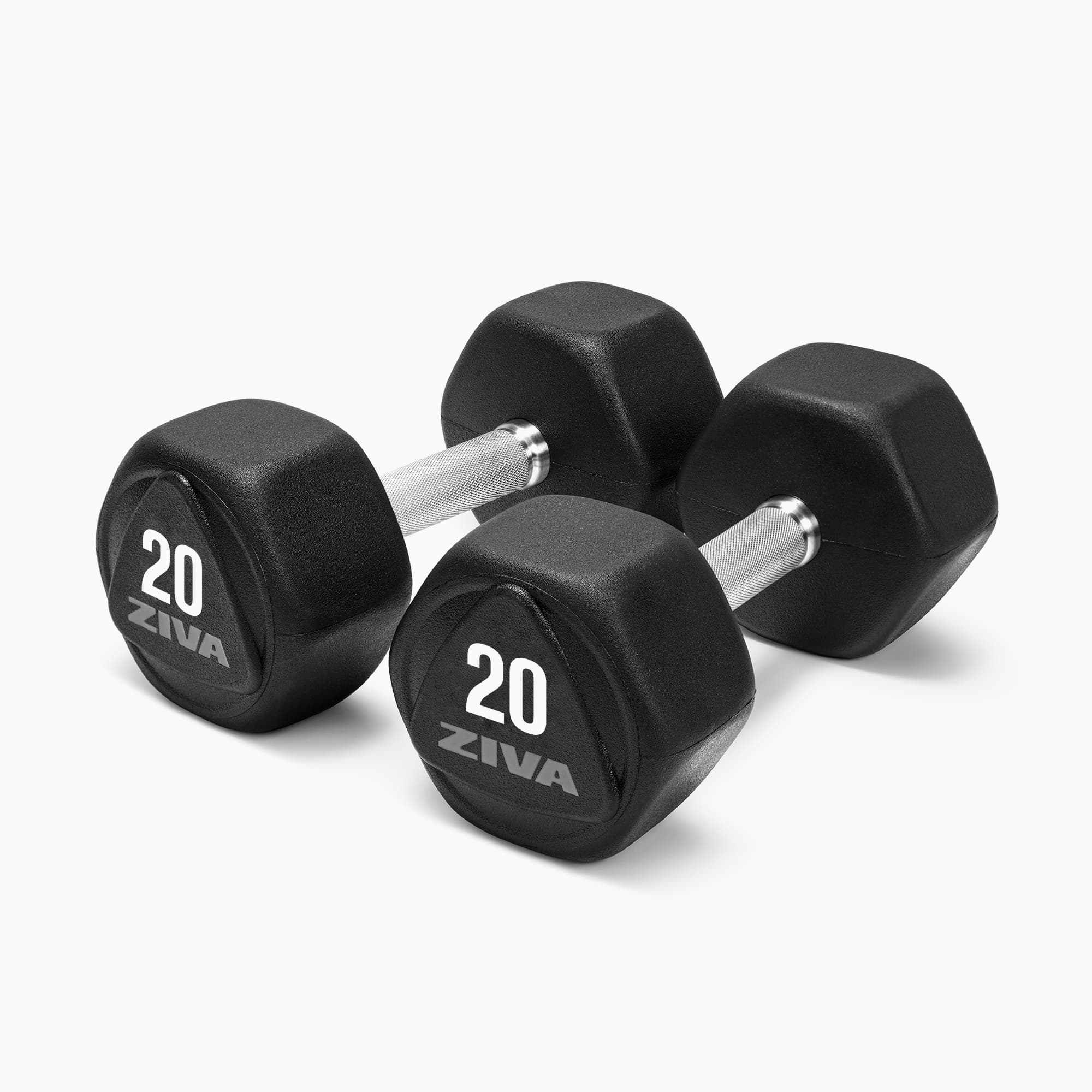 SL HEXAGON URETHANE DUMBBELLS