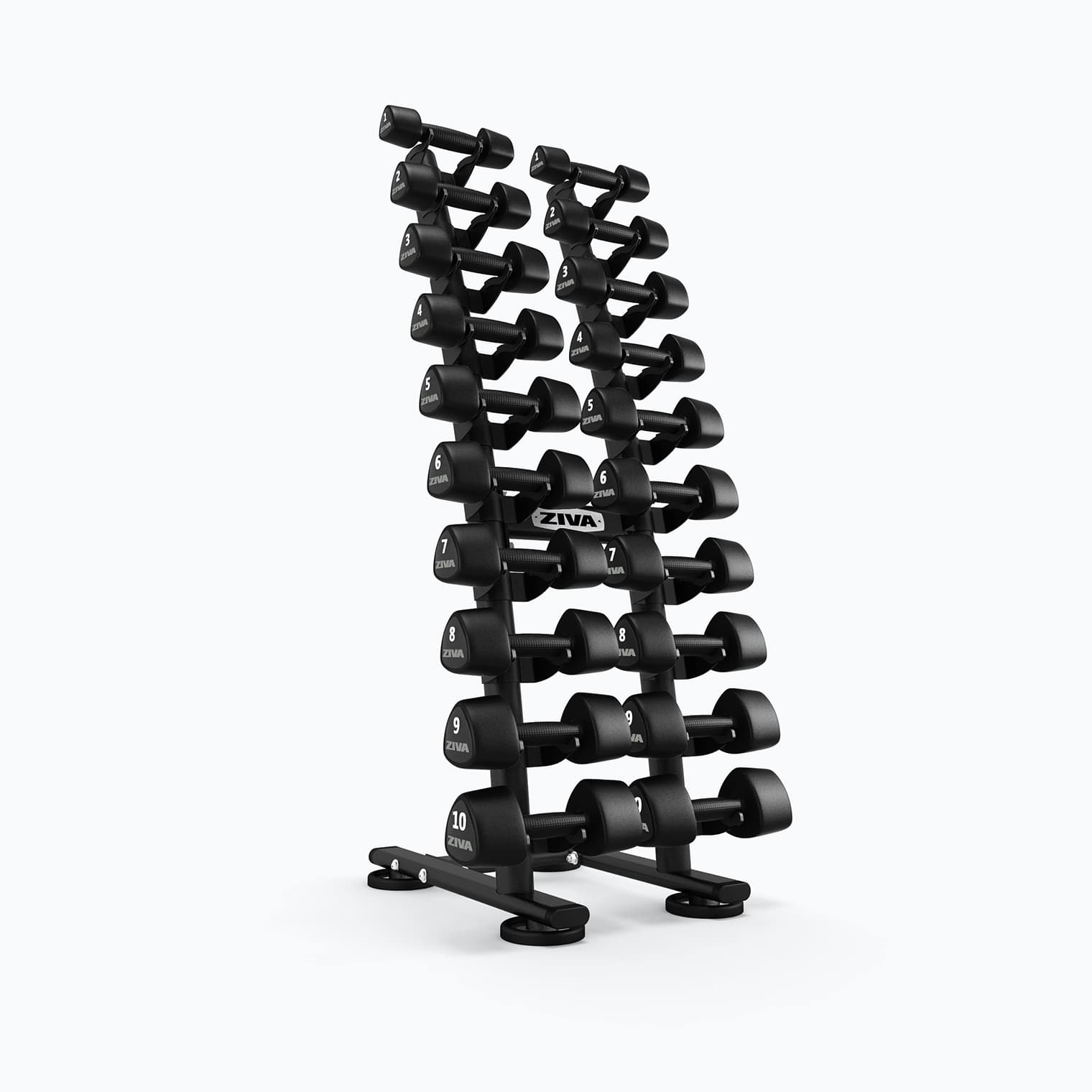 ST 2-20 LB STUDIO DUMBBELL/TRIBELL RACK